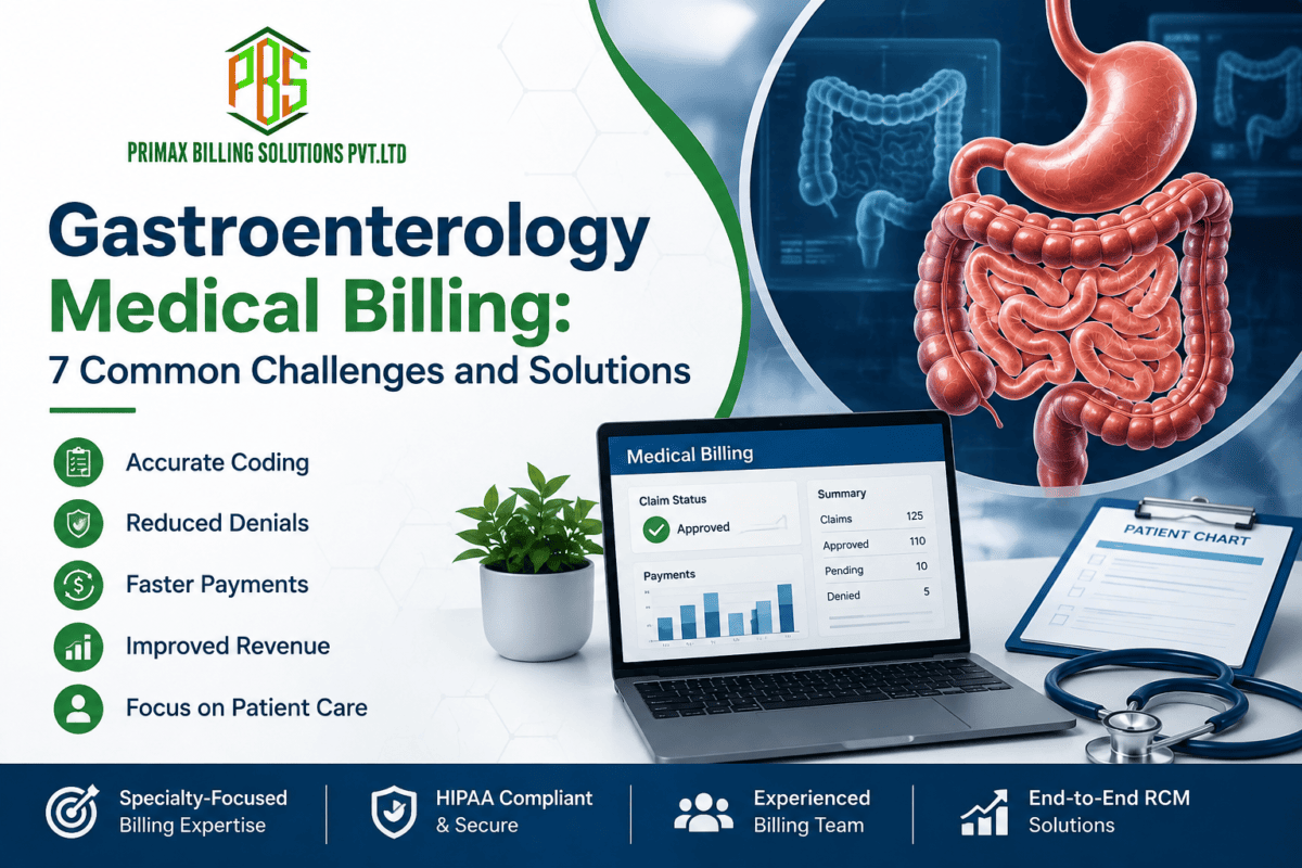 Gastroenterology medical billing services and revenue cycle management