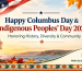 Happy Columbus Day and Indigenous Peoples’ Day 2026 greeting from PrimaxBS.